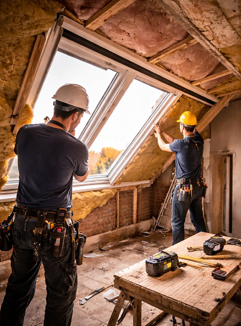 dakkapel binnenkant afwerken